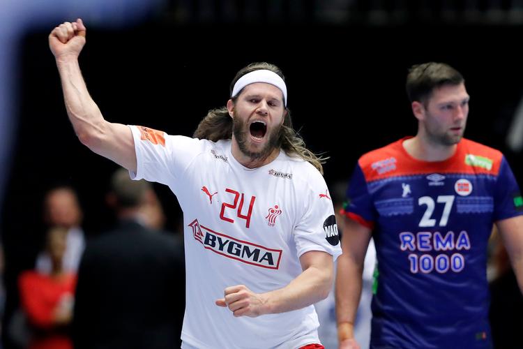 72 gange jublede Mikkel Hansen over en af sine egne scoringer under den netop afviklede VM-slutrunde.
   Foto: Jens Dresling/POLFOTO
