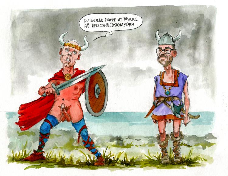 Arkivtegning: Roald Als Foto: Roald Als/POLITIKEN