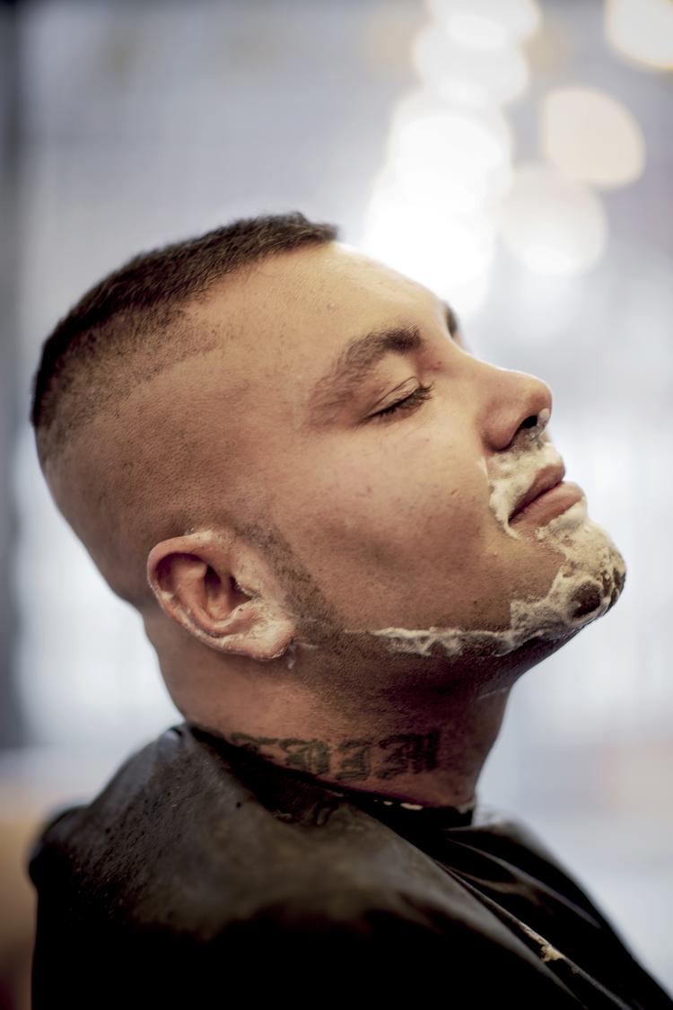 Yasar blev dræbt af skud i hovedet, mens han sad i sin bil på Hejrevej i Københavns Nordvestkvarter. Foto: Miriam Dalsgaard/POLFOTO