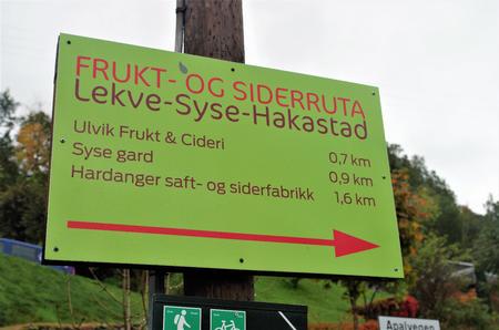 Tre plantager har slået sig sammen om Ciderruten', så turisterne i Ulvik kan spadsere rundt og opleve den populære ciderproduktion på tætteste hold.  Foto: Susser Feit