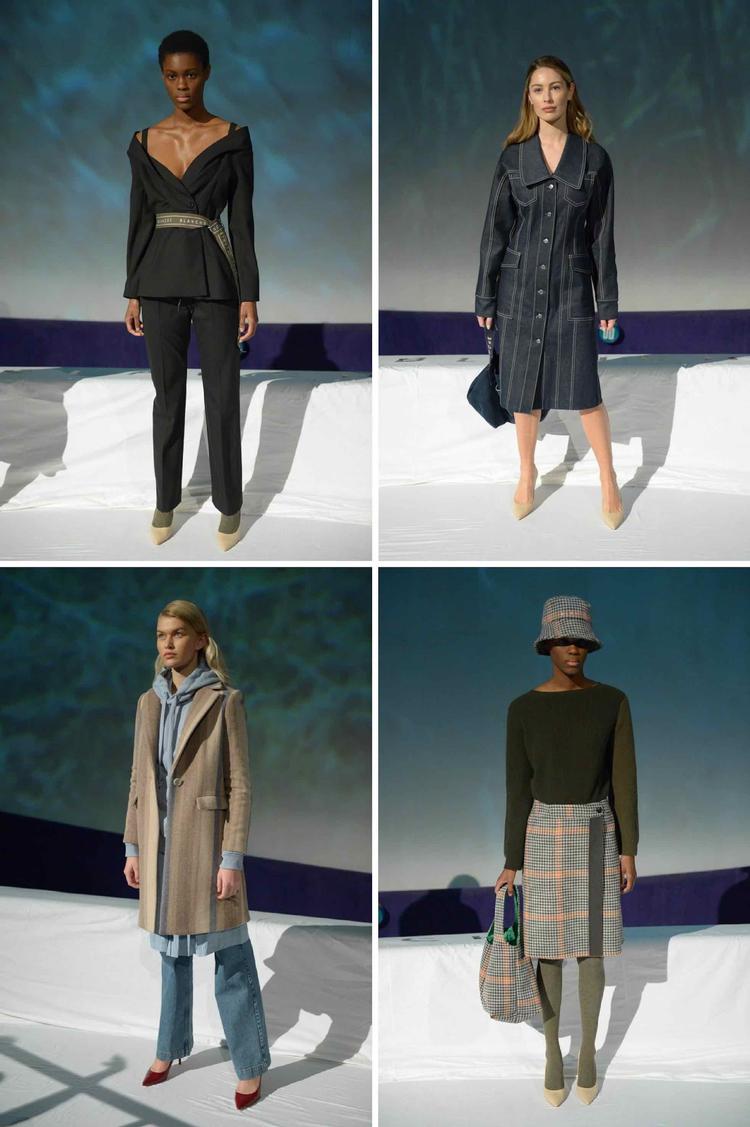 Blanche præsenterede en 'tidløs og alligevel moderne' kollektion, hvor lederne Mette Fredin og Melissa Bechs forkærlighed for denim skinnede igennem. 