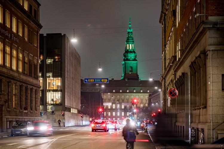 Mere end 40 værker og events lyser København  op i februar under Copenhagen Light Festival. Foto: Kim Matthai Leland