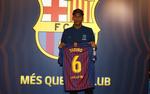 Skiftet, der var planlagt til 1. juli, rykkes frem, så Jean-Clair Todibo allerede nu er Barcelonaspiller. Foto: FC Barcelonas hjemmeside
