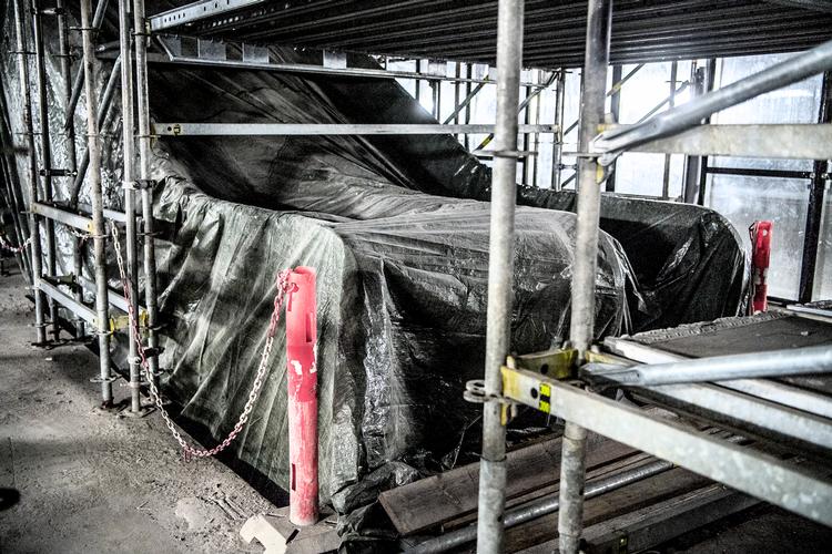  Enghave metrostation er en del af den nye Cityringen, og her skulle trappen gerne rulle om seks måneder.  Arkivfoto Jakob Jørgensen
