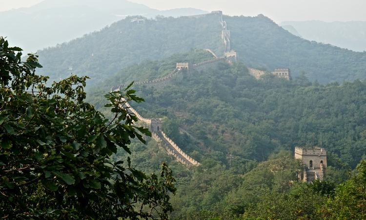 Udsigt over Den Kinesiske Mur. Foto: Magdalena Gonzalez
