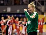 Esbjergs og landsholdets målvogter Sandra Toft har mod på et nyt udlandseventyr, der skal gøre hende stærkere på banen.
   Foto: Lars Poulsen/POLFOTO