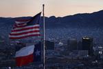 El Paso i Texas ligger klods op af grænsen til Mexico.  Foto: Joe Raedle/Ritzau Scanpix
