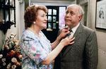 Skuespilleren Clive Swift, der spille husbond i 'Fint skal det være', er død 82 år gammel.  Foto: /Ritzau Scanpix