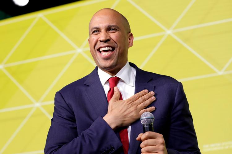 49-årige Cory Booker har fredag meldt sig som Trump-udfordrer. Foto: Yuri Gripas/Ritzau Scanpix