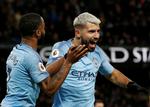 Sergio Agüero  har scoret 157 mål i Premier League.  Foto: Andrew Yates/Ritzau Scanpix