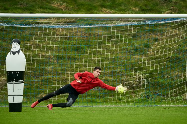 AGF har lejet den 20-årige polak Kamil Grabara i storklubben Liverpool FC.  Foto: Claus Bonnerup/Claus Bonnerup