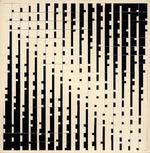 Quantitative Sequences af Julio Le Parc (Argentina, født 1928) , 1959. Gouache på pap. 19 1/2 × 19 1/2 in. (49.5 × 49.5 cm) Foto: The Metropolitan Museum of Art, Promised © Julio Le Parc
