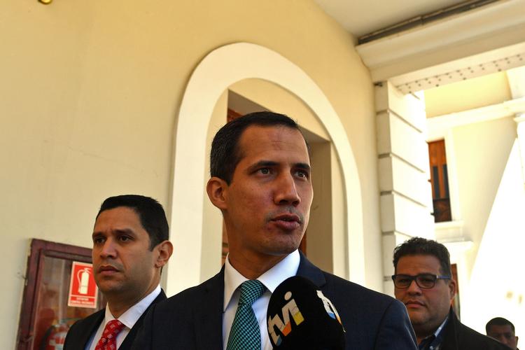 
    Venezuela's oppositionsleder Juan Guaido.  Foto: Yuri Cortez/Ritzau Scanpix