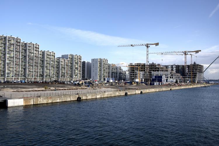 
   Aarhus er en af de byer, der har oplevet en vækst i byggeriet de seneste år, blandt andet på havneområdet Aarhus Ø.
   Foto: Finn Frandsen/POLFOTO