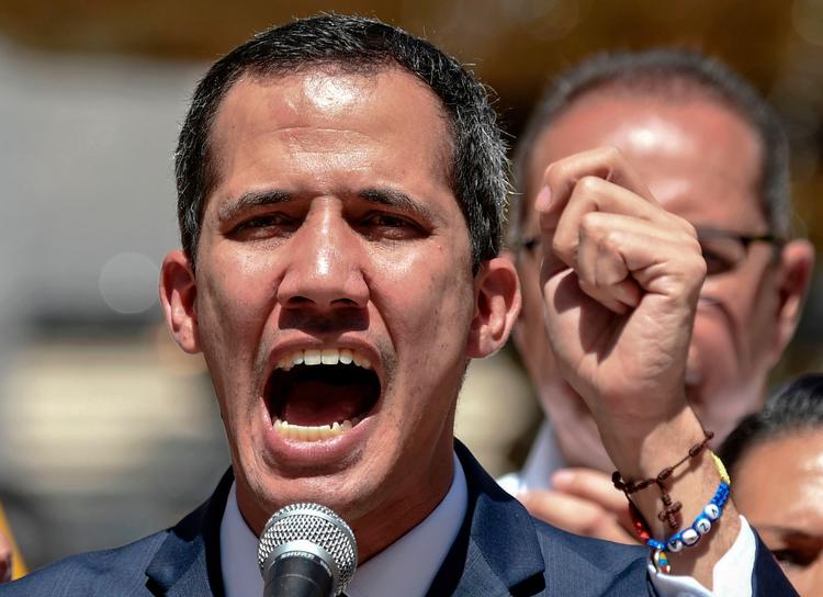Oppositionslederen, Juan Guaidó, vinder dag for dag større opbakning.  Foto: Juan Barreto/Ritzau Scanpix