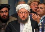 Talebans Abdul Salam Hanafi er blandt deltagerne på konferencen om Afghanistan i Moskva.  Foto: Maxim Shemetov/Ritzau Scanpix