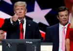 Ifølge en dommer har Paul Manafort (t.h.) løjet - måskefor at beskytte sin tidligere chef, Donald Trump. Arkivfoto.
 Foto: Rick Wilking/Ritzau Scanpix