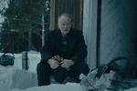 Den svenske stjerne Stellan Skarsgård spiller med i den norske film 'Ud at stjæle heste', som begejstrer tyske anmeldere ved Berlinalen for dens billede af de smukke norske landskaber, selv om den er optaget i Litauen. Pr-foto: 4½ Film