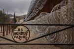 Grænsen er godt beskyttet mod Mexico i Nogales, Arizona. Foto: Ariana Drehsler/Ritzau Scanpix