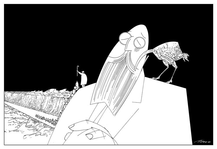 Foto: Tegning: Per Marquard Otzen