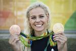Den danske svømmestjerne Pernille Blume, der vandt to medaljer ved OL, blev i januar opereret for at få lukket et mindre hul ved hjertet. Hullet havde ført til, at hun havde fået en mindre blodprop, hvilket hun dog ikke var klar over. Foto: Gregers Tycho/POLFOTO