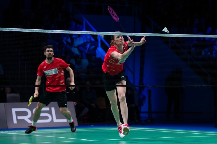 Christinna Pedersen og resten af det danske badmintonlandshold starter onsdag jagten på deres tredje EM-guld i træk. Foto: Bo Amstrup/Ritzau Scanpix