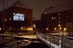 Forskellige steder i Københavns bybillede, Helsingør og Køge vil der være fra 18.-24. februar være videoprojektioner på gavle og metrostationer som del af kortfilmfestivalen 60Seconds.  Foto: Pressefoto