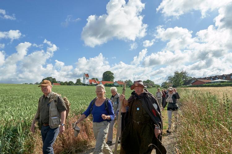 
Tisvildevejen i Nordsjælland er ved Annisse Kirke er populær både sommer og vinter.
 
  
   Foto: Morten Langkilde/POLFOTO