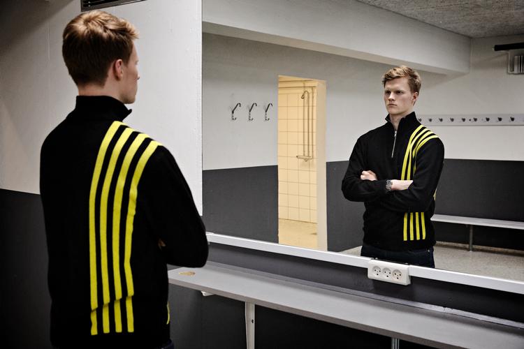 »Tvivl gør forskellen på at være en del af verdenstoppen eller ikke at være noget som helst. Specielt for en spiller som mig«, fortæller Anders Antonsen.
   Foto: Martin Lehmann/POLFOTO