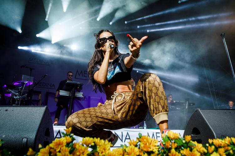 Medina, Thomas Helmig og flere andre danske musikere bakker op om EU's reform af ophavsretten.  Arkivfoto Per Lange