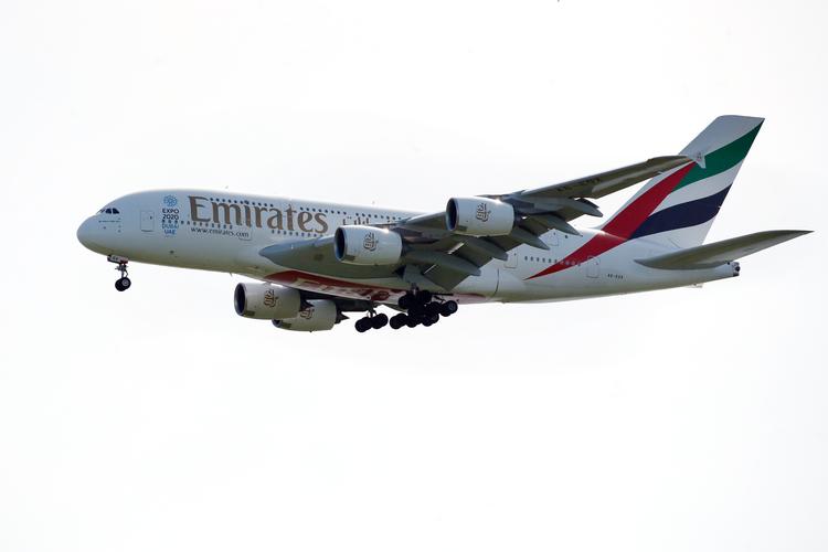 Der var stor ståhej i Københavns Lufthavn, da selskabet Emirates 1. december 2015 åbnede sin rute mellem Dubai og København med verdens største passagerfly.
   Foto: Jens Dresling/POLFOTO