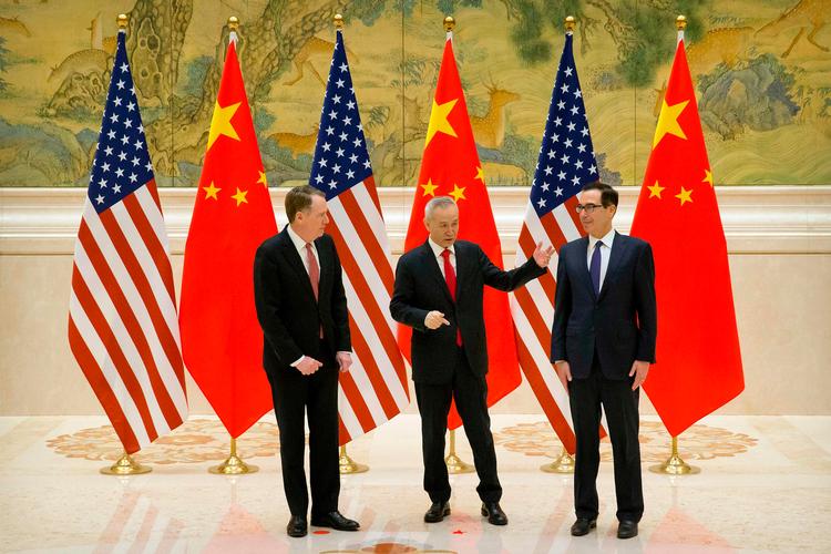 Aktuelt er der våbenhvile i den handelskrig mellem Kina og USA, som eskalerede sidste år. Handelskrigen er et af de samtaleemner, som hyppigst bliver censureret på det største kinesiske sociale medie WeChat.  Arkivfoto.  Mark Schiefelbein