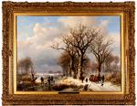 Eugène Verboeckhovens 'Vinterskovscene' fra 1863 var ejet af en M. Wolf indtil Anden Verdenskrig. Det viste sig at være en Marcel Wolf. Hans barnebarn er nu lokaliseret. Foto: Rijksdienst voor het Cultureel Erfgoed Foto: Rijksdienst voor het Cultureel Erfgoed