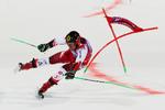 Marcel Hirscher fra lille Hallein nær Tyskland er en af de største ekvilibrister på et par slalomski, og han er ved at samle en stribe rekorder. 
   Foto: Stefano Rellandini/Ritzau Scanpix