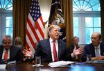 Præsident Trump krævede 5,7 mia. dollars til sin mur. Det fik han ikke. Foto: Mandel Ngan/Ritzau Scanpix