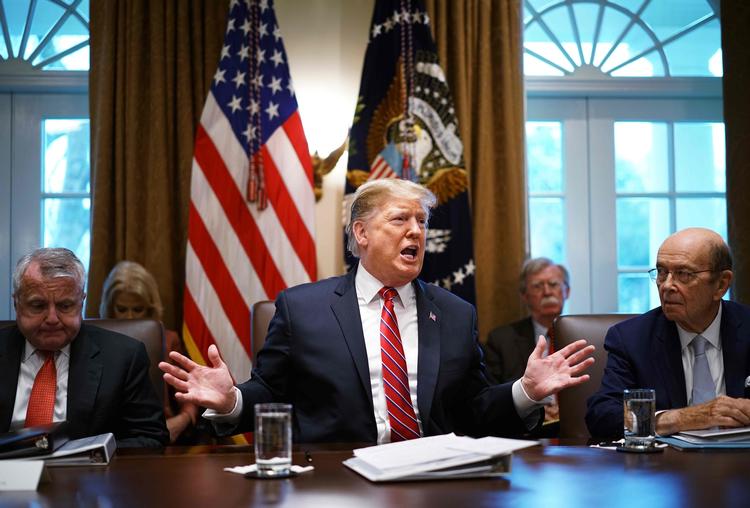 Præsident Trump krævede 5,7 mia. dollars til sin mur. Det fik han ikke. Foto: Mandel Ngan/Ritzau Scanpix