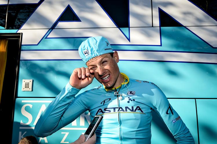 Jakob Fuglsang ydede sit væsentlig bidrag til Astanas fornemme styrkedemonstration i Vuelta a Murcia.. Foto: Ernst van Norde/POLFOTO