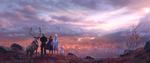 Det er ikke længere vinter i Arendal og omegn, men i stedet et flammende efterår. Foto: Disney Pictures/Walt Disney Animation Studios