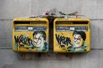 I de seneste dage er postkasser med portrætter af den højt respekterede, nu afdøde politiker, Simone Veil, overmalet med hagekors. Simone Veil blev som 17-årig interneret i Auschwitz.
    Vandalized mailboxes with swastikas covering portraits of the late Holocaust survivor and renowned French politician Simone Veil are seen before renovation in Paris, France, February 12, 2019. The portraits were painted by street artist Christian Guemy, also known as C215. REUTERS/Benoit Tessier
   Foto: Benoit Tessier/Ritzau Scanpix