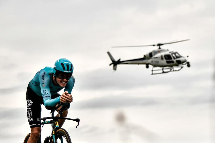 Danske Jacob Fuglsang er formentlig en af de erfarne cykelryttere, der kan optræder på dansk grund, når der køres Tour de France 2021.  
   Foto: Marco Bertorello/Ritzau Scanpix