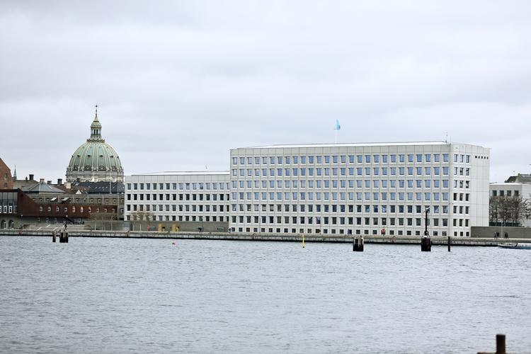 Der blæser ikke milde vinde over Mærsks hovedkontor ved havnen i København. Selskabets regnskab viser beskedne forventninger til 2019.  Foto: Jens Dresling/POLFOTO