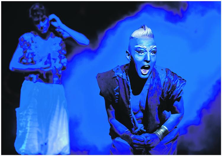 Aladdin med Pelle Emil Hebsgaard i front er en af de forestillinger som har trukket mange publikummer til Fredericia Teater
   Foto: 
Søren Malmose/Fredericia Teater