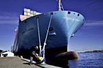 Mærsks store container-forretning blev ikke så god i 2018 som forventet.  Foto: Katinka Hustad/POLFOTO