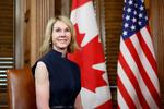 USA's ambassadør i Canada, Kelly Craft, har ifølge Trump gjort det så godt, at han gerne ser hende rykke til FN. Foto: Chris Wattie/Ritzau Scanpix