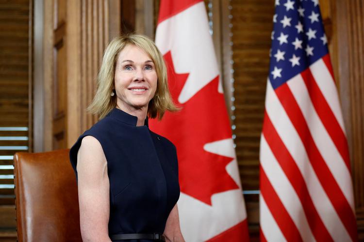 USA's ambassadør i Canada, Kelly Craft, har ifølge Trump gjort det så godt, at han gerne ser hende rykke til FN. Foto: Chris Wattie/Ritzau Scanpix