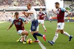 Burnley-mændene hev sejren i land mod Harry Kane og Tottenham.  Foto: Andrew Yates/Ritzau Scanpix