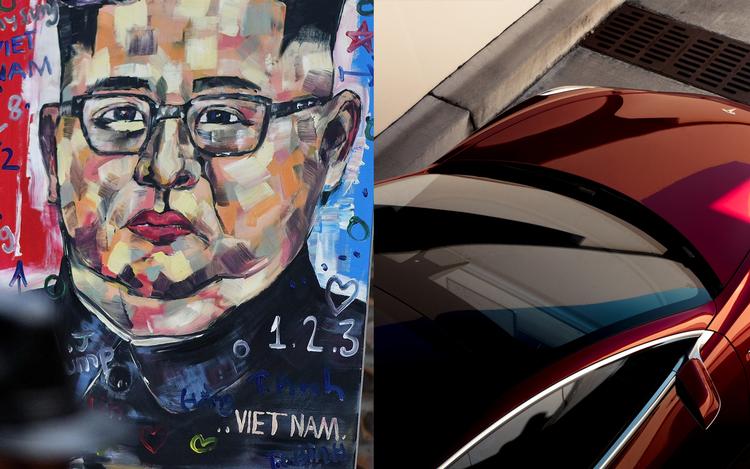 Foto: Manan Vatsyayana, Ritzau Scanpix/Timothy Artman, Tesla