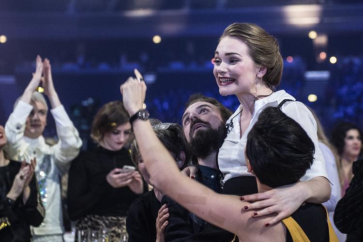 Vinderen af Dansk Melodi Grand Prix 2019 blev bookmakernes favorit, Leonora, med sangen 'Love Is Forever'. Foto: Mogens Flindt