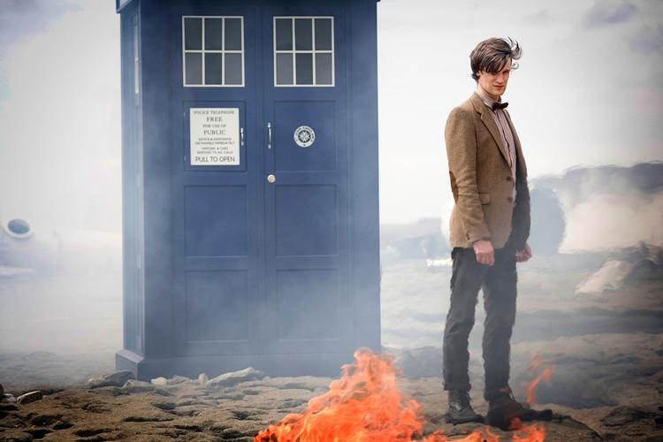 Skuespilleren Matt Smith er den 11. inkarnation af eventyreren Doctor Who i den engelske BBC-kultserie af samme navn.  Foto: Adrian Rogers/BBC
