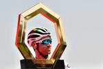 Den sejrrige verdensmester Alejandro Valverde i en flot indramning under UAE Tour.
 Foto: Giuseppe Cacace/Ritzau Scanpix